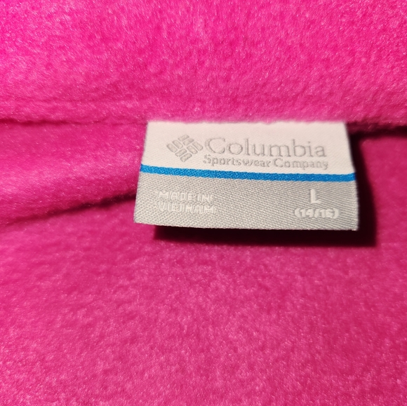 Girls Columbia fleece Size L - Picture 11 of 14